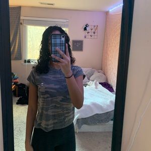 Camo T-Shirt w/ Alien Icon